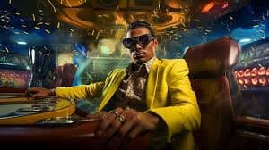 Tema Apollo bernuansa neon di viral4dp